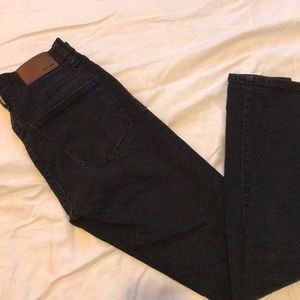 NWOT madewell black skinny jeans size 24